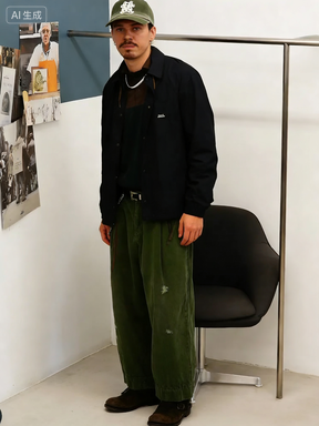 Vintage Collectible Shop - مجموعة 24AW Abe Run متوفرة بلونين،