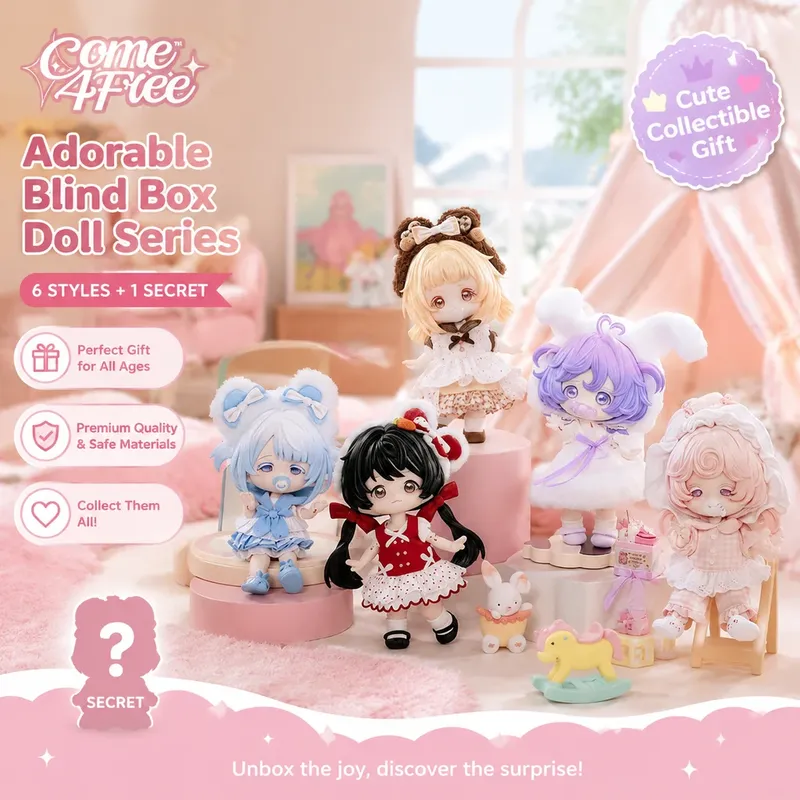 Collectible & Vintage Dolls For Wedding - سلسلة صناديق المفاجآت من Come4free: دمى