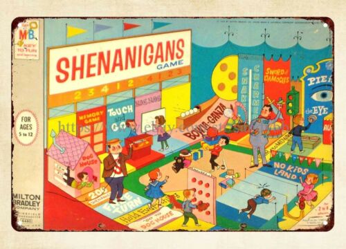 Vintage And Collectible Stores - لافتة معدنية من نوع شينانيجنز بورد