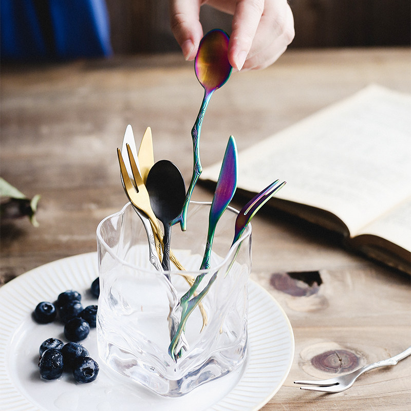 طقم أدوات مائدة ياباني إبداعي  - مراجعة Vintage Collectible Spoons وسعره