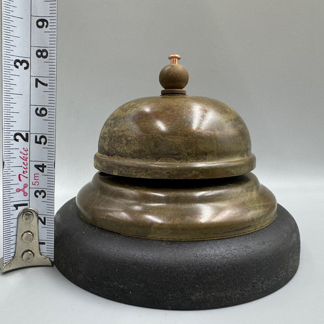 جرس نحاسي عتيق على طراز جمهوري - مراجعة Vintage Collectible Bells وسعره