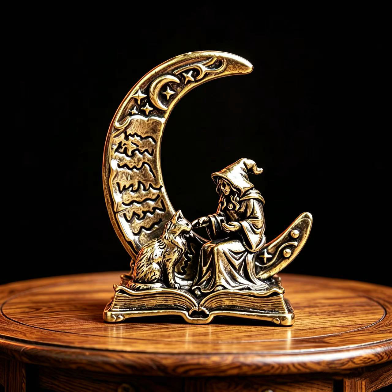 تمثال زخرفي نحاسي على شكل ساحر - مراجعة Vintage Collectible Ornaments وسعره