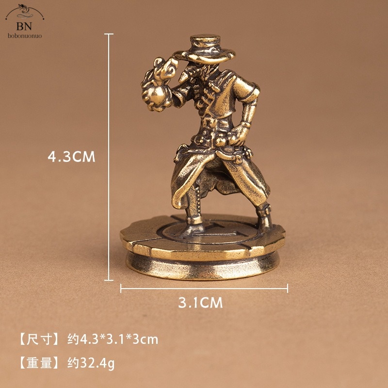 الصلبة النحاس الرقص كاوبوي الت - مراجعة Vintage Collectible Ornaments وسعره