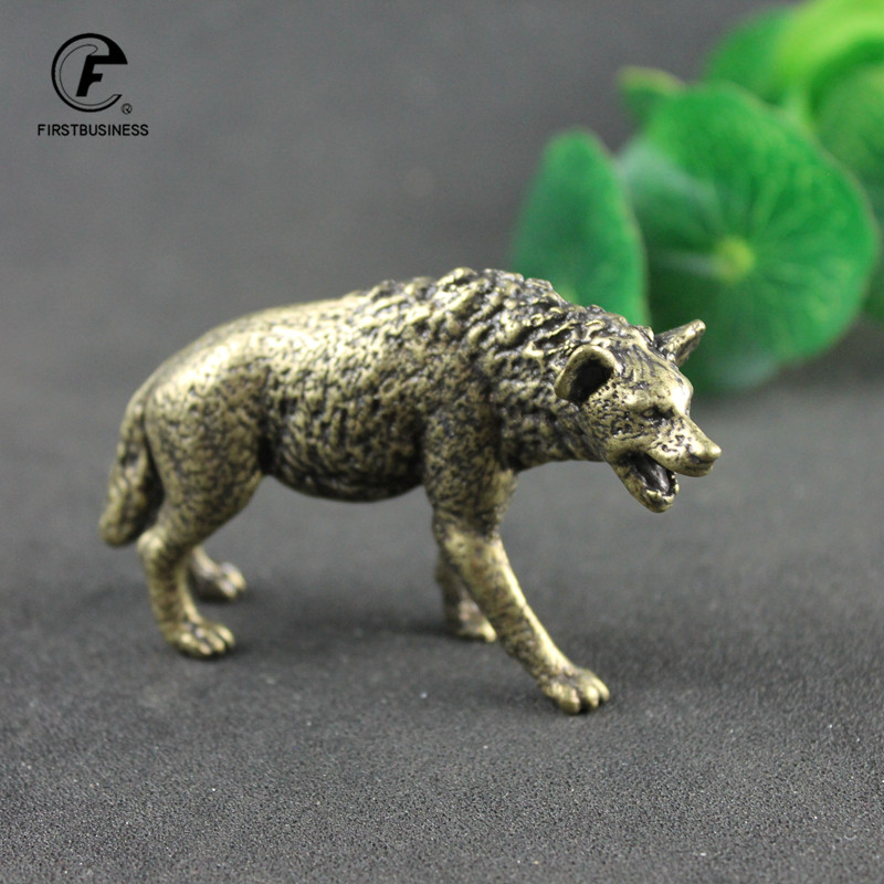 الصلبة النحاس الضبع تمثال مصغر - مراجعة Vintage Collectible Ornaments وسعره