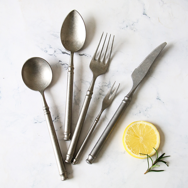 الرجعية فرك 304 الفولاذ المقاو - مراجعة Vintage Collectible Spoons وسعره