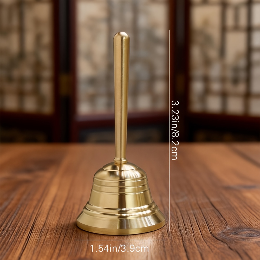 جرس يدوي نحاسي بتصميم عتيق للز - مراجعة Vintage Collectible Bells وسعره