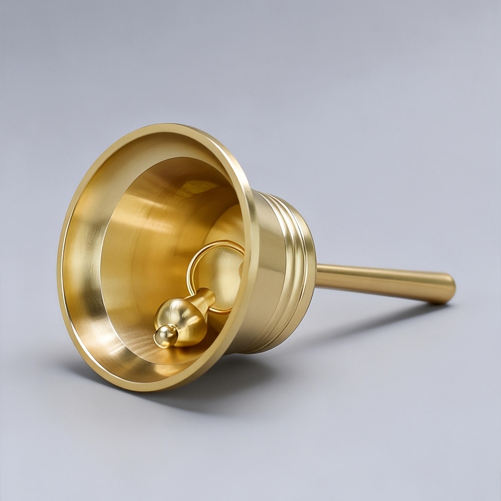 جرس يدوي نحاسي بتصميم عتيق للز - مراجعة Vintage Collectible Bells وسعره